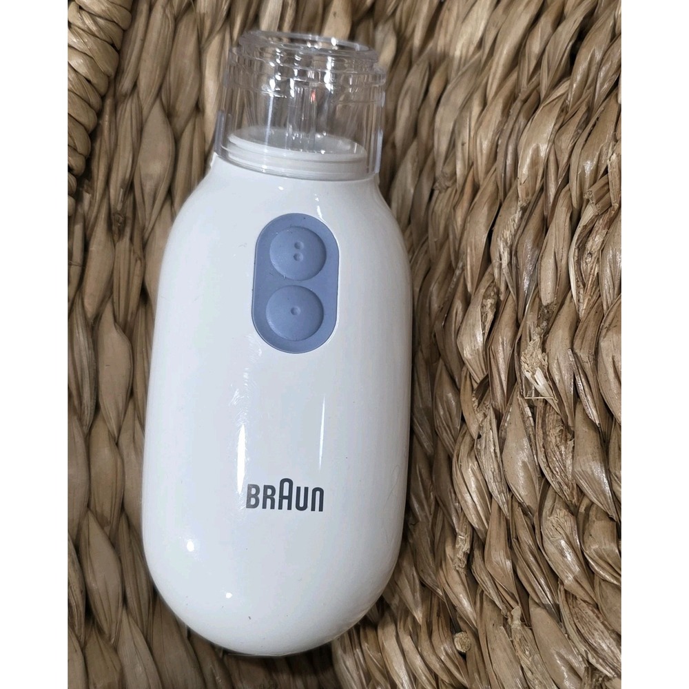 Braun Electric‎ Nasal Aspirator - White Battery Power Needs New Nadal Tip